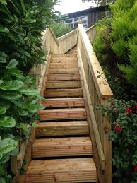 Für die begehung suche ich die zündende idee einer gartentreppe. Gartentreppe Holz Gartenideen Mit Treppen