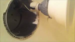 The original light fixture would have been sealed at the ceiling plane and would not have tripped the breaker when the shower. Led Bathroom Shower Light Installation Youtube