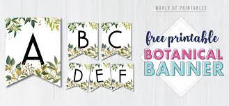 We have got 27 pics about . Free Printable Botanical Banner World Of Printables