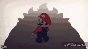 Mario Bowsette GIF - Mario Bowsette Scared - Discover & Share GIFs | Anime  +18, H anime, Cool art