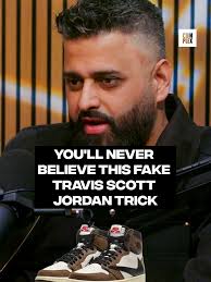 Travis Scott Air Jordan Fake Market Exposed