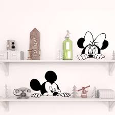 27 mickey mouse kids' room décor ideas you'll love. Home Decor Mickey Mouse Minnie Mouse Disney Vinyl Decal Children Room Light Switch Stickers Decor Decals Stickers Vinyl Art