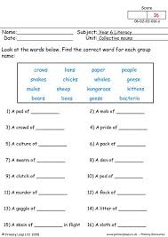 Collective Nouns 2 Primaryleap Co Uk Collective Nouns Worksheet Nouns Worksheet Collective Nouns