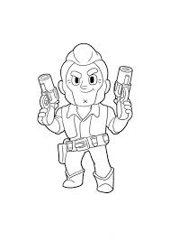 She loves to rob banks in any city that gets in the way. 8 Ideeen Over Brawl Star Kleurplaat Kleurplaten Tekenen Disney Schetsen