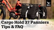 Cargo Hold 37 Panniers: FAQs & tips for Tern cargo bike riders ...
