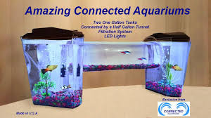 Unique Connected Fish Tanks Small Fish Tanks Mini Aquarium Fish Tank