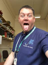Happy NeuroOphthal day!! Prof Nick Barnes modelling our new t-shirts!  #pharmacology #neuroscience #neuroophthalday