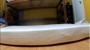 Time Lapse Expanding Memory Foam Mattress Youtube