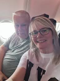 Our turn 🛩🇺🇲 hubby's 60th birthday present 🎁..Thankyou everyone