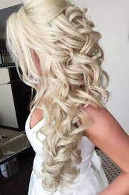 Wedding Hairstyles Half Up Half Down Curly Side 47 Best Ideas Hair Styles Wedding Hair Inspiration Wedding Hairstyles Half Up Half Down