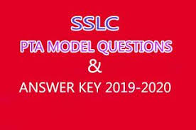Tamil Nadu State Board Sslc 10th Std Pta Model Question Paper With Answer Key 2020 Free Download 5 Subj Model Question Paper Question Paper Maths Formula Book