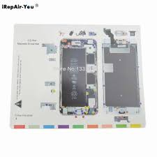 Irepair You Magnetic Screw Mat Repair Pad For Iphone 7 7plus