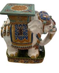 Shop our elephant garden stool selection from the world's finest dealers on 1stdibs. Sold Vintage Garden Elephant Stool Stand Side Table Florida Regency