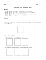 Visit the post for more. 23 Printable Periodic Table Of Elements List Forms And Templates Fillable Samples In Pdf Word To Download Pdffiller