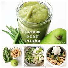 Green Bean Baby Food Puree Baby Food Recipes Baby Food Recipes 6 9 Homemade Baby Foods