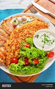 This version of creamy chicken marsala uses boneless chicken breast halves, fresh mushrooms, marsala wine, and cream. Swiss Rosti Potato Image Photo Free Trial Bigstock