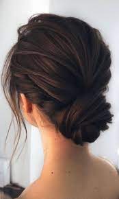Low Bun Wedding Hairstyle Bridal Hair Updo Wedding Hair Inspiration Bride Hairstyles