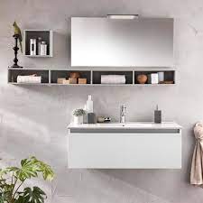 Di gran lunga una delle soluzioni preferite da chi desidera illuminare lo specchio del bagno. Composizione Mobile Bagno Perth 19 Bianco Opaco 100 Cm Tft Idfl