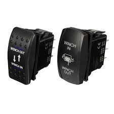 The vmdj is a unique dpdt momentary rocker switch. 12v 20a Winch In Winch Out On Off On Rocker Switch 7 Pin Led Blue 7pin Laser Momentary Rocker Switch Winch In Winch Out 12v On Off On Led Light Red Buy Online At Best Prices