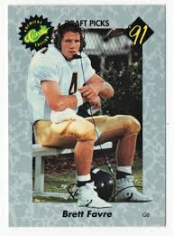 The 1991 star pics brett favre rookie card is the most expensive rookie card of the player, reaching values of up to $20.000 and potentially what are brett favre cards worth? Brett Favre Rc Value 2 79 854 00 Mavin