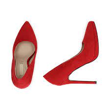 Altezza tacco 10 altezza plateau 2 cm eco pelle calzata regolare. Decollete Rosse In Microfibra Con Plateau Tacco 12 Cm Primadonna Collection