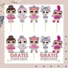 Kue ulang tahun lol mudah sederhana dan simpel kue ultah motif anak anak pakai mainan lol youtube. Perlengkapan Pesta Lol Cup Cake Topper Hiasan Kue Ulang Tahun Shopee Indonesia
