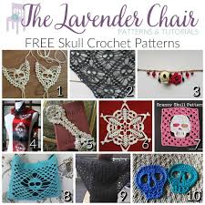 #crochet #ravelry #yarn #lace #handmade. Free Skull Crochet Patterns Ii The Lavender Chair