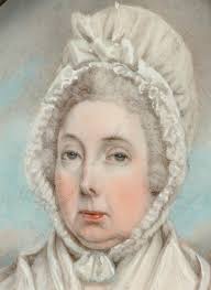 Faithful Christopher Pack (1759-1840) "Portrait of a lady" miniature, 1796