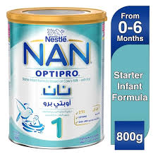 Nestle Nan Optipro Stage 1 0 6m Premium Starter Infant Formula Powder Tin 800g