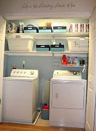 Small washing machine is a perfect unit for small dwellings. Laundry Room Design Ideas With Top Loading Washer Ecsac