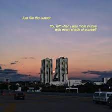 Beach sky aesthetic interesting art birthday night trav. 24 Grunge Sunset Quotes Aesthetic Inspirational Quotes
