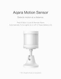 Eventually a motion detector light may need to be reset, too. Motion Sensor Detector Aqara