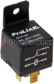 Now that you know all about switches, it's time to cover relays. Prolink Spdt Relay With Plastic Bracket 40 Amps Powerwerx