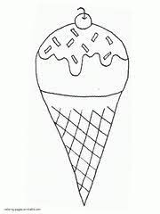 Color the ice cream cone coloring page. 64 Ice Cream Coloring Pages Free Printable Pictures