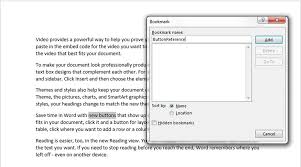 / finally, to remove a bookmark from an ms word document, you need to:. How To Create And Use Word Bookmarks To Navigate A Long Document Techrepublic