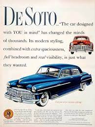 1949 Chrysler Desoto Vintage Advertisement Classic Car Ad Etsy Desoto Car Ads Classic Cars