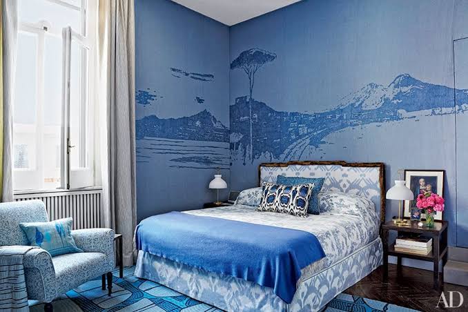 25 Blue Bedroom Ideas to Soothe You to Sleep in Style | Architectural Digest