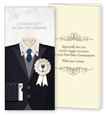 Look for medals that are specifically designed for first communion: Boys First Communion Money Voucher Gift Card First Communion Gift Money Cards First Communion Money Gift For Son Grandson Godson Nephew Brother