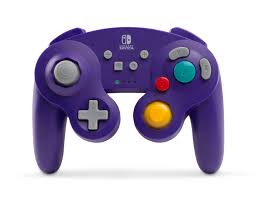 If you already bought the gamecube adapter for wii u, then you may already own a great controller solution for switch. Purple Wireless Gamecube Controller For Nintendo Switch Nintendo Switch Gamestop