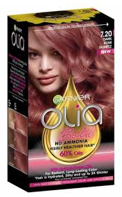 Garnier olia is unlike any other traditional, permanent hair color. Garnier Olia Ammonia Free Hair Color Olia Bold 7 20 Dark Rose Quartz 1source