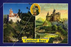 Legenda lui dracula este una, povestea domnitorului vlad tepes. Castle Bran Castle Of The Prince Vlad Tepes Dracula Past After A Stamp From 186 And Present Bran Castle Romania Postcard 1361
