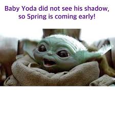 Happy Baby Yoda Day And Early Spring Yoda Funny Yoda Meme Funny Memes