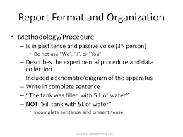 For this analysis in which exact methodology between laboratory groups could vary signicantly, this particular indication of result scatter seems acceptable. Writing Engineering Reports Overview This Presentation Will Cover Report Format And Organization Visual Design Language Source Documentation Ppt Download
