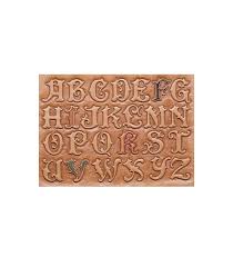 My very first attempt at leather carving.larger than actual size. Alphabet Template For Leather Lyrics