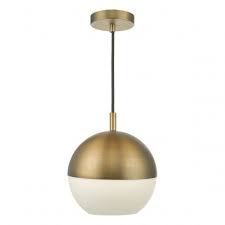 Dar Lighting Dar Lighting And0142 Andre 1 Light Ceiling Pendant Aged Brass Brass Ceiling Light Ceiling Lights Ceiling Pendant