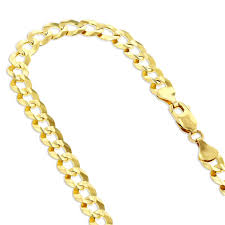 Maybe you would like to learn more about one of these? Luxurman 14k Gold 3 5 Mm Italy Cuban Curb Solid Chain Necklace Overstock 13474866