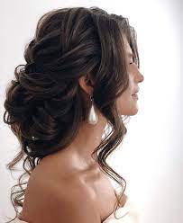 Western hairstyle for short hair. Wedding Hairstyle Ideas For Mehndi Sangeet Wedding Reception Bridal Look Wedding Blog