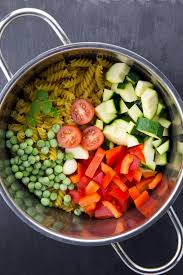 Creamy Vegan One Pot Pasta One Pot Pasta Vegetarian Recipes Healthy Recipes