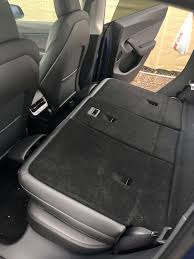 Its interior capacity suggests a crossover, not a true suv. Tesla Model Y New Pictures Reveal Secret Compartment And Great Interior Look Electrek