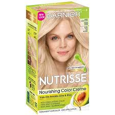 Garnier nutrisse hair color creme, with grape seed and avocado oil, comes in a complete hair dye kit and nourishes while it colors with a rich, non drip. Buy Garnier Nutrisse Level 3 Permanent Hair Creme Extra Light Ash Blonde 111 White Chocolate Online At Low Prices In India Amazon In
